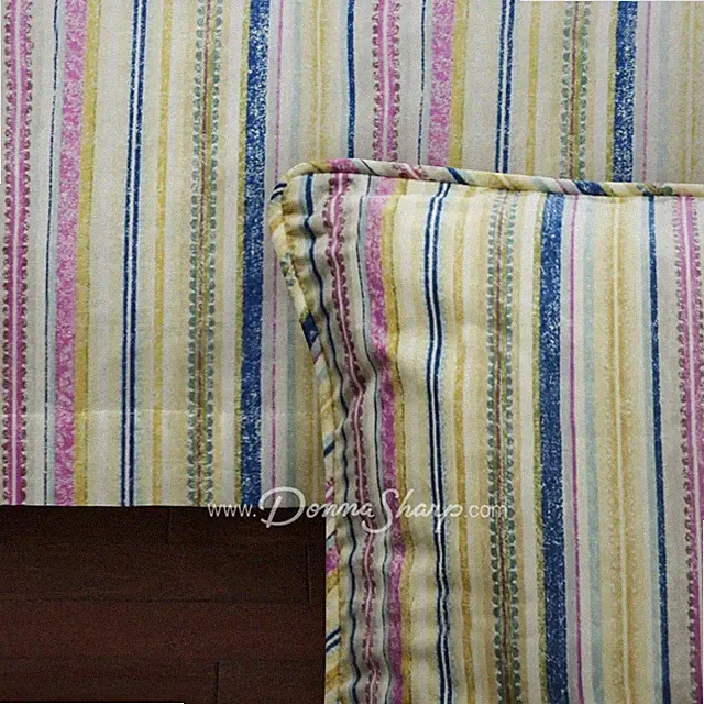 Donna Sharp Butterfly Stripe Full Bedskirt (T)