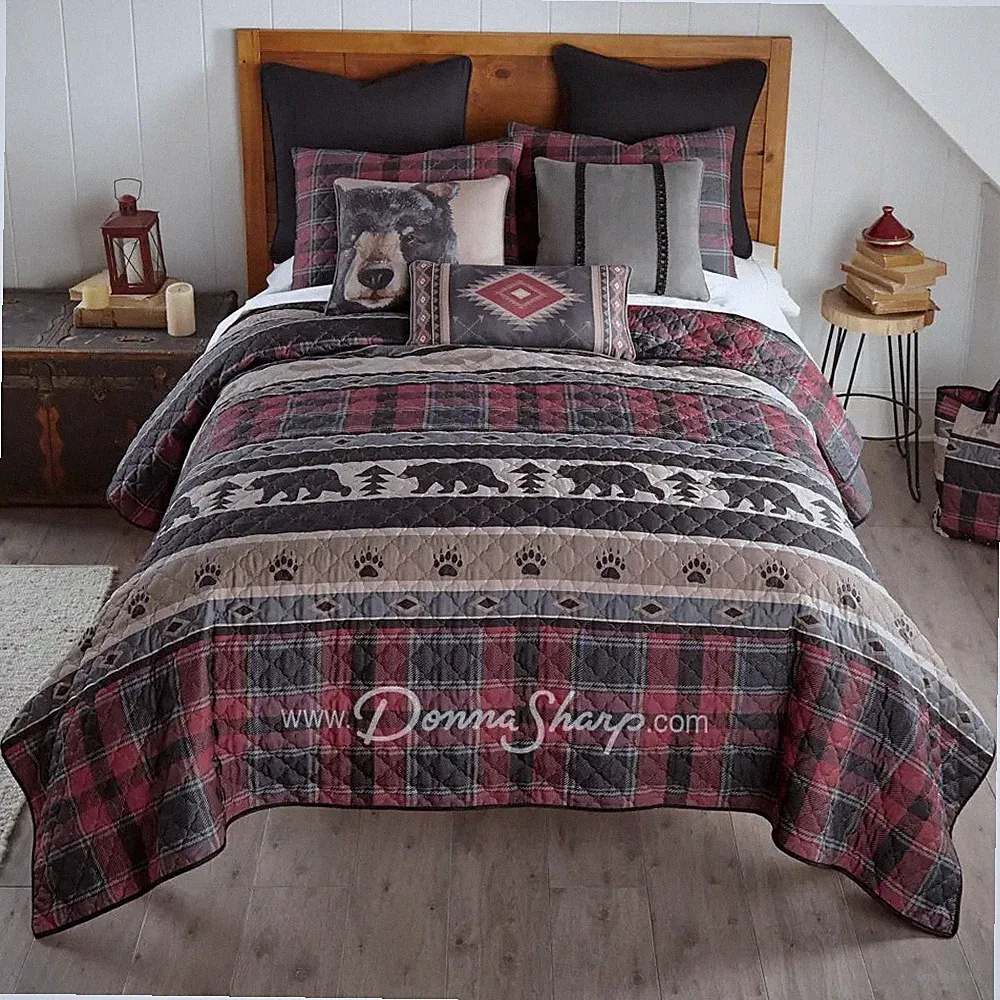 Donna Sharp Canoe Trip Quilted Bedding Set