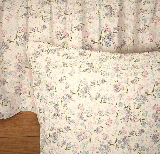 Donna Sharp Lily Floral Twin Bedskirt(G)