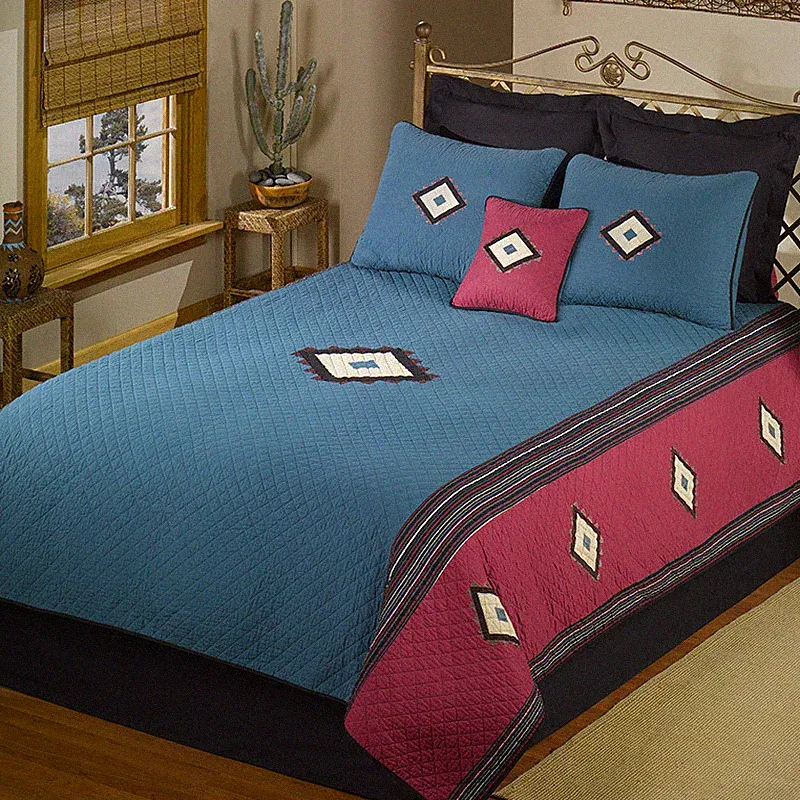 Donna Sharp Turquoise Desert Duvet Cover KING MSRP $299.99